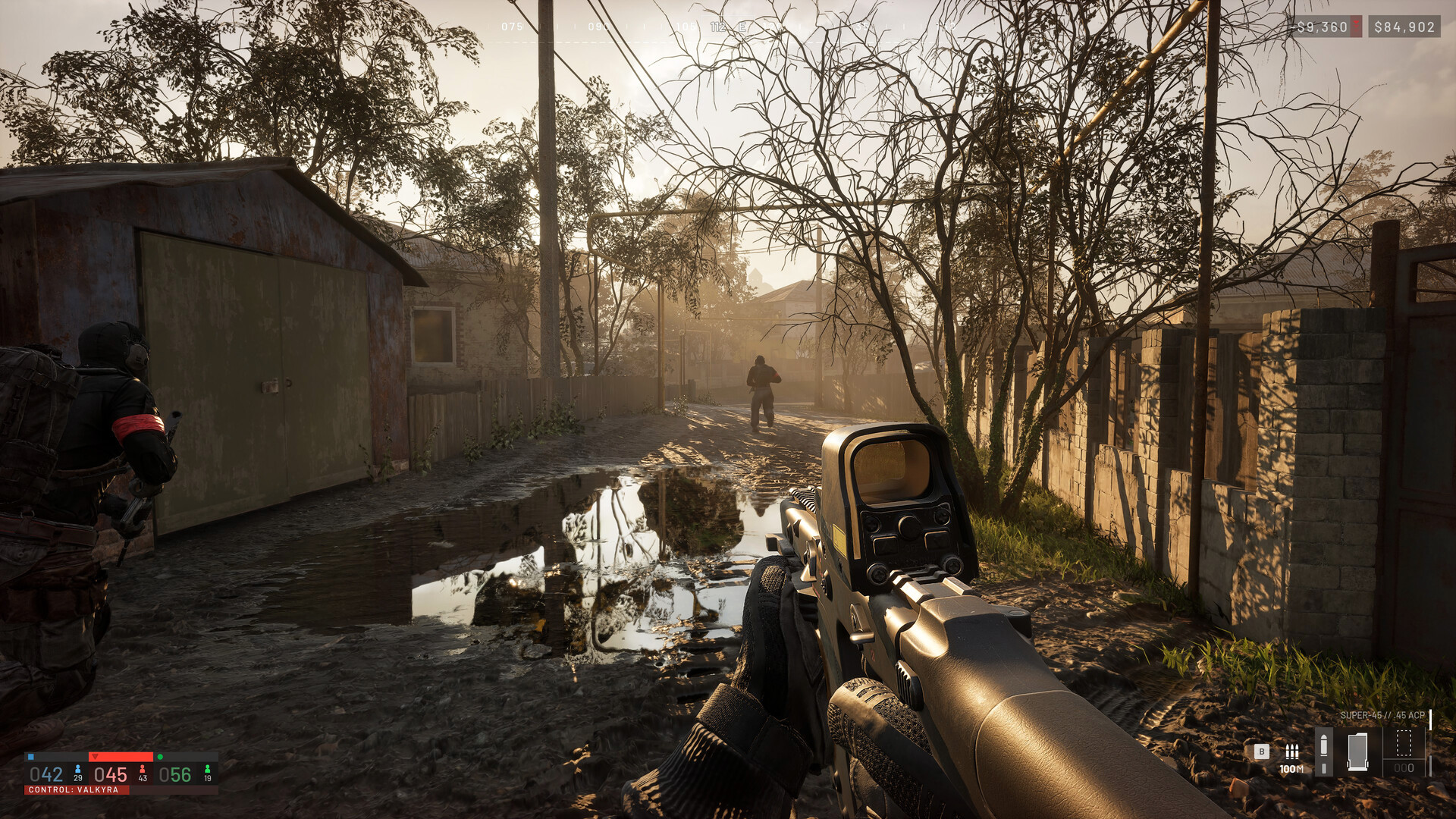 Official first-person WARDOGS gameplay looking across the battlefield